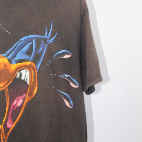 Men's Vintage Brown Donald Duck Top Size Large - Picture 8 of 12